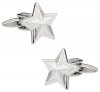 Colonial Silver Star Cufflinks