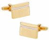 Mother of Pearl Goldtone Cufflinks