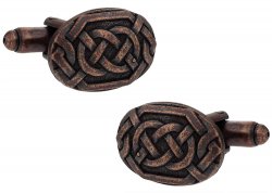 Bronze Celtic Knot Cufflinks
