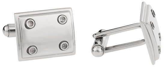 Riveted Stainless Cufflinks